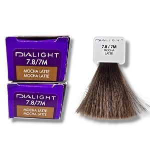L'Oreal Professionnel DIALight 2 Tubes Ammonia-Free 7.8/7M Mocha Latte